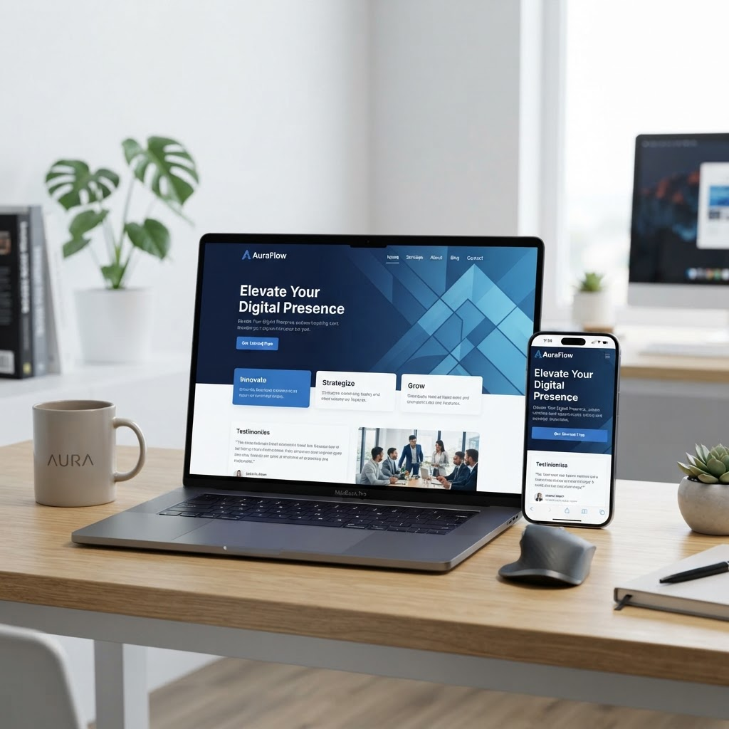 Responsive website project